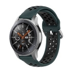 For Samsung Galaxy Watch 46mm / Gear S3 / Olive Green+Black