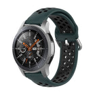 Universal Sports Two-tone Silicone Replacement Wrist Strap, For Samsung Galaxy Watch 46mm / Gear S3, For Huawei Watch GT2 / Honor Magic Watch 2 46mm - DealBuddy