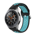 For Samsung Galaxy Watch 46mm / Gear S3 / Black Blue