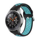 Universal Sports Two-tone Silicone Replacement Wrist Strap, For Samsung Galaxy Watch 46mm / Gear S3, For Huawei Watch GT2 / Honor Magic Watch 2 46mm - DealBuddy