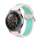 For Samsung Galaxy Watch 46mm / Gear S3 / Pink Green