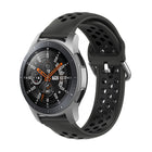Universal Sports Two-tone Silicone Replacement Wrist Strap, For Samsung Galaxy Watch 46mm / Gear S3, For Huawei Watch GT2 / Honor Magic Watch 2 46mm - DealBuddy