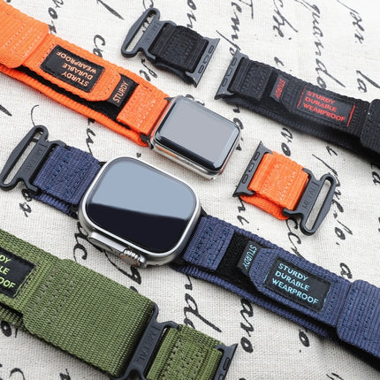 Nylon Two Section Watch Band, For Apple Watch SE 2023 44mm, For Apple Watch Ultra 49mm, For Apple Watch SE 2023 40mm, For Apple Watch 8 41mm, For Apple Watch Ultra 2 49mm, For Apple Watch 8 45mm, For Apple Watch 9 45mm, For Apple Watch SE 2022 40mm    ... - DealBuddy