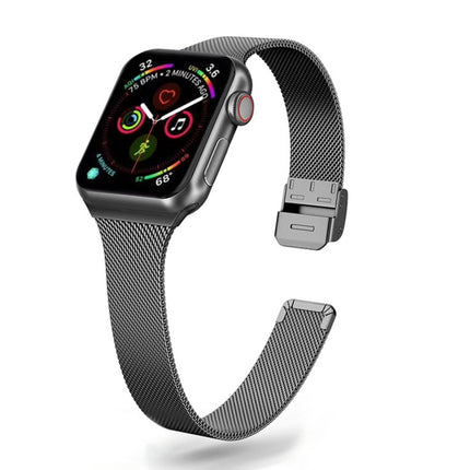 Milanese Stainless Steel Watchband, For Apple Watch Ultra 49mm / Series 8&7 45mm / SE 2&6&SE&5&4 44mm / 3&2&1 42mm, For Apple Watch Series 8&7 41mm / SE 2&6&SE&5&4 40mm / 3&2&1 38mm, For Apple Watch Series 7 45mm / 6 & SE & 5 & 4 44mm / 3 & 2 & 1 42mm ... - DealBuddy