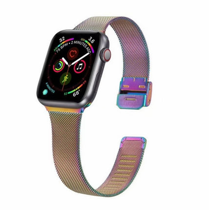 Milanese Stainless Steel Watchband, For Apple Watch Ultra 49mm / Series 8&7 45mm / SE 2&6&SE&5&4 44mm / 3&2&1 42mm, For Apple Watch Series 8&7 41mm / SE 2&6&SE&5&4 40mm / 3&2&1 38mm, For Apple Watch Series 7 45mm / 6 & SE & 5 & 4 44mm / 3 & 2 & 1 42mm ... - DealBuddy