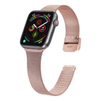 For Apple Watch Series 8&7 41mm / SE 2&6&SE&5&4 40mm / 3&2&1 38mm / Rose Pink