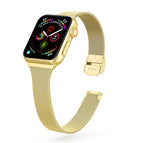 For Apple Watch Series 7 45mm / 6 & SE & 5 & 4 44mm / 3 & 2 & 1 42mm / Gold