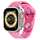 For Apple Watch Ultra 49mm / Rose Red