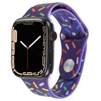 For Apple Watch 38mm / Dark Purple
