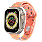 For Apple Watch 9 41mm / Orange