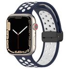 For Apple Watch 7 41mm / Navy White
