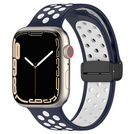 Magnetic Buckle Silicone Watch Band, For Apple Watch 3 42mm, For Apple Watch 2 42mm, For Apple Watch 2 38mm - DealBuddy