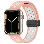 For Apple Watch 42mm / Pink White