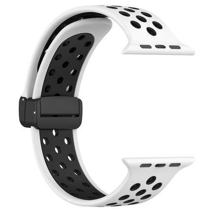 Magnetic Buckle Silicone Watch Band, For Apple Watch SE 2023 44mm, For Apple Watch Ultra 49mm, For Apple Watch 8 41mm - DealBuddy
