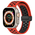 For Apple Watch SE 2023 40mm / Red Black