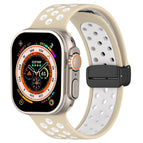 For Apple Watch SE 2023 40mm / Khaki White