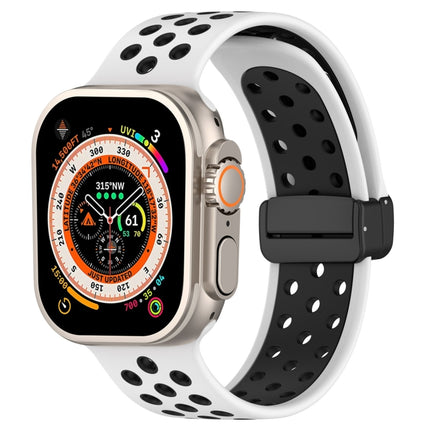 Magnetic Buckle Silicone Watch Band, For Apple Watch Series 9 41mm, For Apple Watch 7 41mm, For Apple Watch 7 45mm - DealBuddy