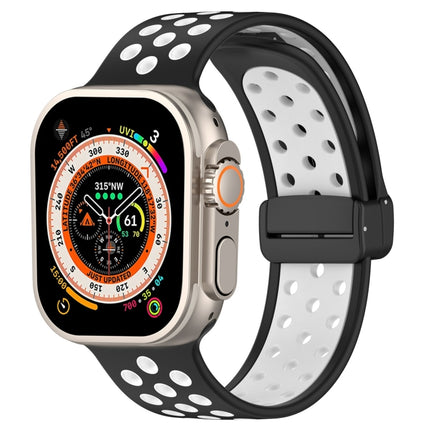 Magnetic Buckle Silicone Watch Band, For Apple Watch Series 9 41mm, For Apple Watch 7 41mm, For Apple Watch 7 45mm - DealBuddy