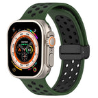 For Apple Watch Series 9 41mm / Army Green Black