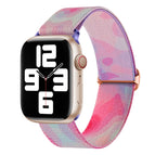 For Apple Watch SE 2022 44mm / Ladder Purple Blue