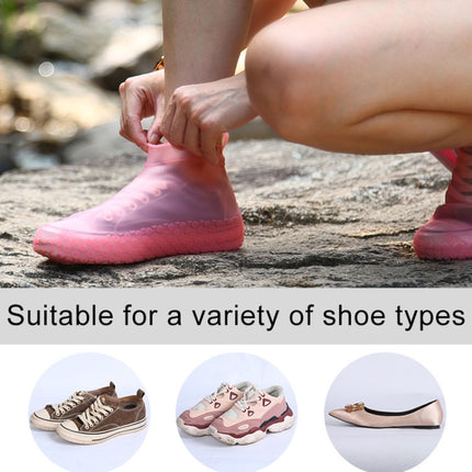 Silicone Non-slip Thickened Wear-resistant Waterproof Shoe Boots Cover, S, M, L - DealBuddy