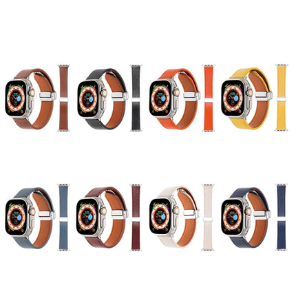 Magnetic Buckle Skin Feel Leather Watch Band, For Apple Watch Serie 8 41mm, For Apple Watch SE 40mm, For Apple Watch Serie 8 45mm, For Apple Watch SE 44mm, For Apple Watch Serie 7 41mm, For Apple Watch Serie 7 45mm - DealBuddy