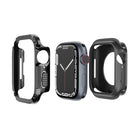 2-in-1 PC Hybrid TPU Armor Watch Case, For Apple Watch Series 6 / 5 / 4 / SE 44mm, For Apple Watch Series 6 / 5 / 4 / SE 40mm, For Apple Watch Ultra 3 / 2 / 1 49mm, For Apple Watch Series 9 / 8 / 7 45mm, For Apple Watch Series 9 / 8 / 7 41mm - DealBuddy