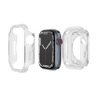 2-in-1 PC Hybrid TPU Armor Watch Case, For Apple Watch Series 6 / 5 / 4 / SE 44mm, For Apple Watch Series 6 / 5 / 4 / SE 40mm, For Apple Watch Ultra 3 / 2 / 1 49mm, For Apple Watch Series 9 / 8 / 7 45mm, For Apple Watch Series 9 / 8 / 7 41mm - DealBuddy