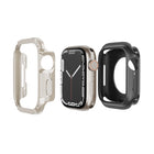 2-in-1 PC Hybrid TPU Armor Watch Case, For Apple Watch Series 6 / 5 / 4 / SE 44mm, For Apple Watch Series 6 / 5 / 4 / SE 40mm, For Apple Watch Ultra 3 / 2 / 1 49mm, For Apple Watch Series 9 / 8 / 7 45mm, For Apple Watch Series 9 / 8 / 7 41mm - DealBuddy