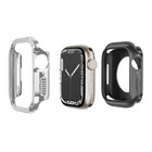 2-in-1 PC Hybrid TPU Armor Watch Case, For Apple Watch Series 6 / 5 / 4 / SE 44mm, For Apple Watch Series 6 / 5 / 4 / SE 40mm, For Apple Watch Ultra 3 / 2 / 1 49mm, For Apple Watch Series 9 / 8 / 7 45mm, For Apple Watch Series 9 / 8 / 7 41mm - DealBuddy