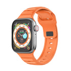 Dot Texture Fluororubber Watch Band, For Apple Watch 42mm, For Apple Watch 38mm - DealBuddy