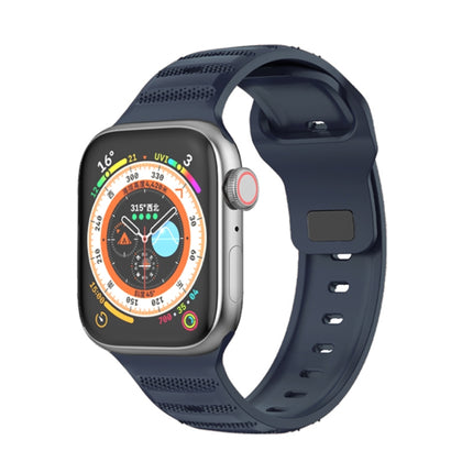 Dot Texture Fluororubber Watch Band, For Apple Watch 42mm, For Apple Watch 38mm - DealBuddy