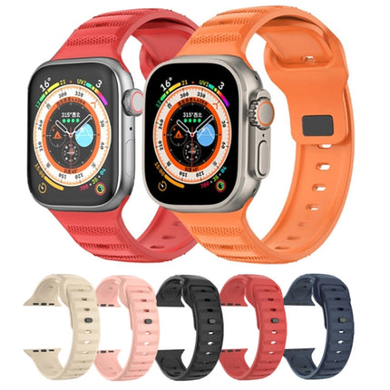 Dot Texture Fluororubber Watch Band, For Apple Watch 42mm, For Apple Watch 38mm - DealBuddy