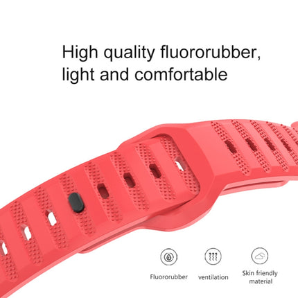 Dot Texture Fluororubber Watch Band, For Apple Watch 42mm, For Apple Watch 38mm - DealBuddy