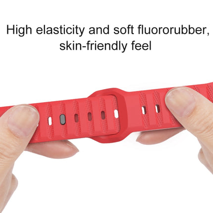 Dot Texture Fluororubber Watch Band - DealBuddy