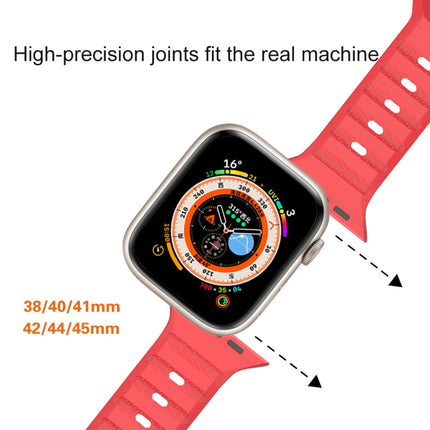 Dot Texture Fluororubber Watch Band, For Apple Watch 42mm, For Apple Watch 38mm - DealBuddy