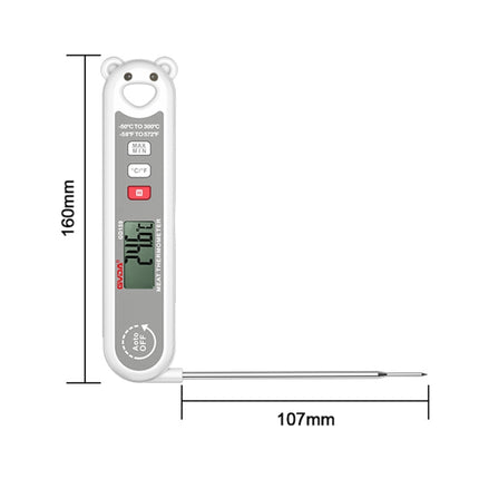 GVDA GD159 Foldable Digital Thermometer Food Temperature Measurement Tool - DealBuddy