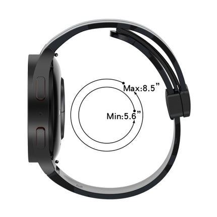 Magnetic Clasp Camouflage Silicone Watch Band, For Samsung Galaxy Watch5 / 5 Pro / Watch 4 / 4 Classic - DealBuddy