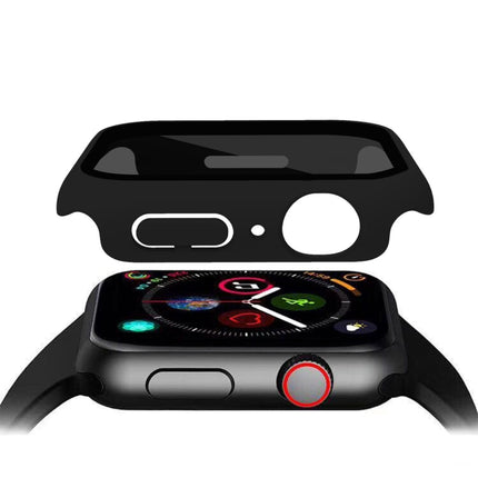 Frosted PC + Anti-spy Tempered Film Integrated Watch Protective Case, For Apple Watch Ultra 4 / 3 / 2 / 1 49mm, For Apple Watch SE 2025 / 2023 / 2022 44mm, For Apple Watch SE 2025 / 2023 / 2022 40mm, For Apple Watch 9 / 8 45mm, For Apple Watch 9 / 8 41... - DealBuddy