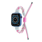 For Apple Watch 38mm / White Pink