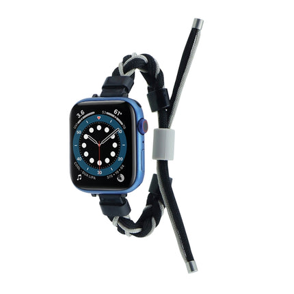 Silicone Bean Braided Cord Nylon Watch Band - DealBuddy