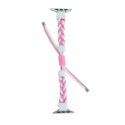 Silicone Bean Braided Cord Nylon Watch Band - DealBuddy