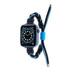 For Apple Watch 42mm / Black Blue