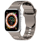 For Apple Watch 3 38mm / Plating Titanium Silver