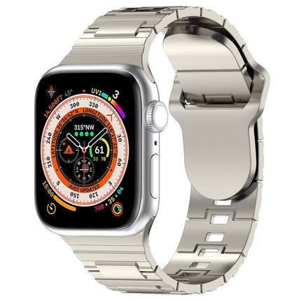 Square Buckle Armor Style Silicone Watch Band, For Apple Watch Ultra 49mm, For Apple Watch SE 2023 44mm, For Apple Watch 8 41mm