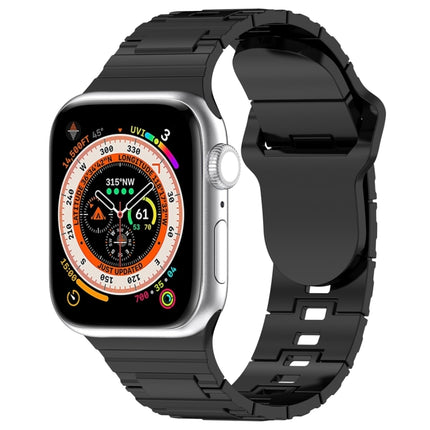 Square Buckle Armor Style Silicone Watch Band, For Apple Watch 4 40mm, For Apple Watch SE 2023 40mm, For Apple Watch 3 38mm - DealBuddy