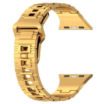 Square Buckle Armor Style Silicone Watch Band