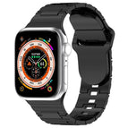 For Apple Watch 9 45mm / Plating Titanium Black