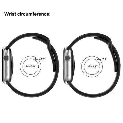 Square Buckle Armor Style Silicone Watch Band, For Apple Watch 7 41mm, For Apple Watch 7 45mm, For Apple Watch SE 40mm - DealBuddy