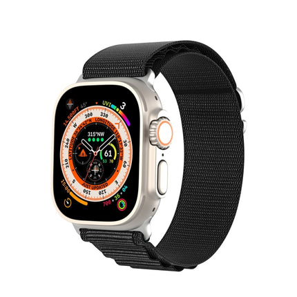 DUX DUCIS GS Series Nylon Loop Watch Band, For Apple Watch Ultra 49mm, For Apple Watch SE 2023 44mm, For Apple Watch SE 2023 40mm, For Apple Watch Ultra 2 49mm, For Apple Watch Series 9 45mm, For Apple Watch SE 2022 40mm, For Apple Watch Series 9 41mm ...